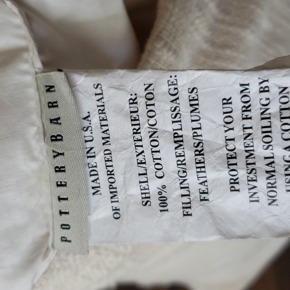 Pottery Barn NWOT Damia Handwoven Textured Accent Pillow - Picture 8 of 10